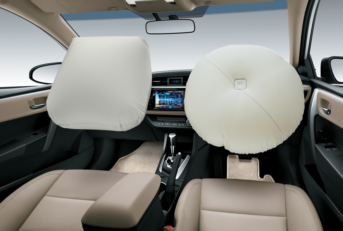 Dual Front SRS Airbag